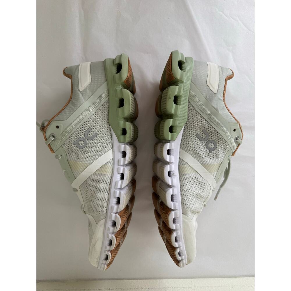 On Running Cloudflow Running Shoes Aloe White Women's Size 9 - Picture 8 of 10